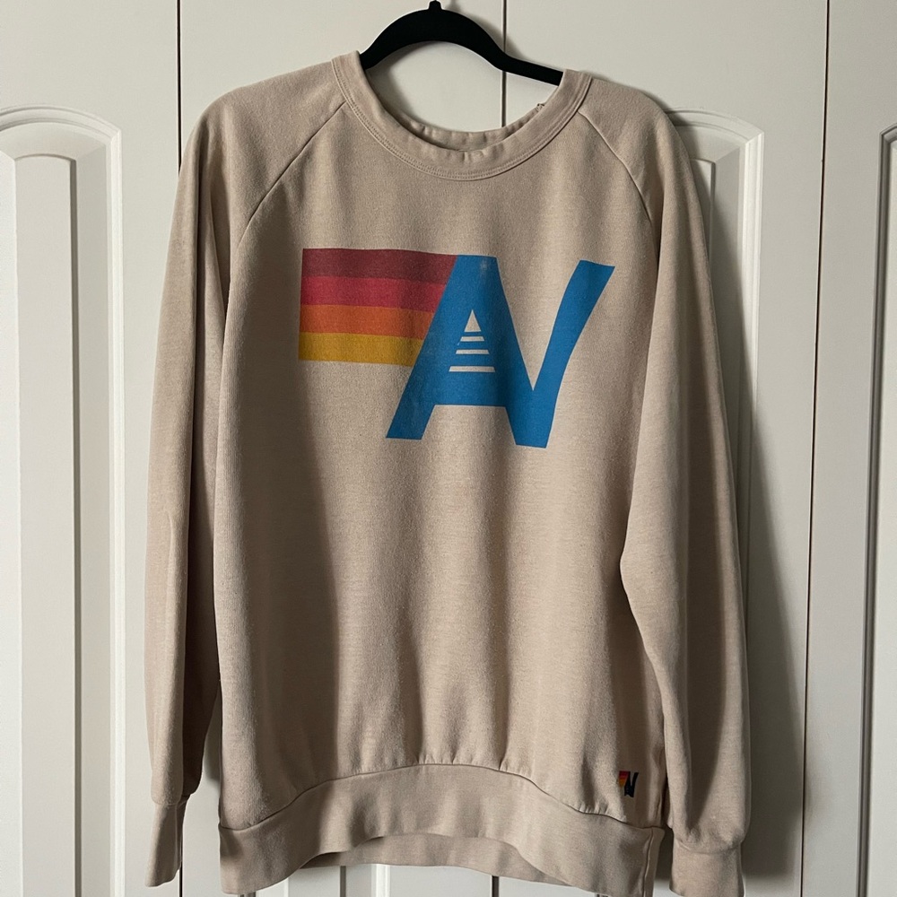 Aviator Nation Logo Crewneck Sweatshirt
